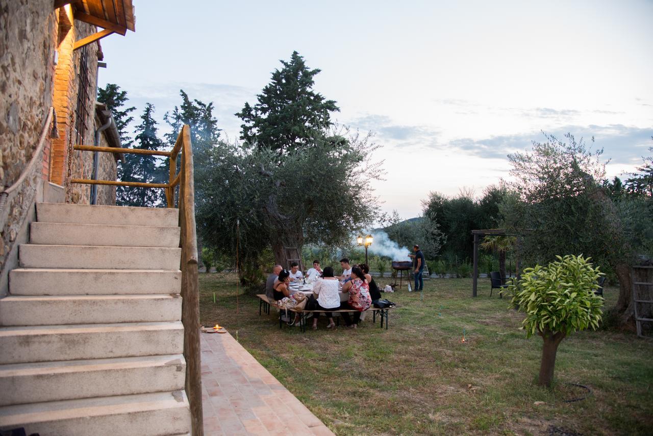 Luce Di Vino Villa Montalcino Exterior photo